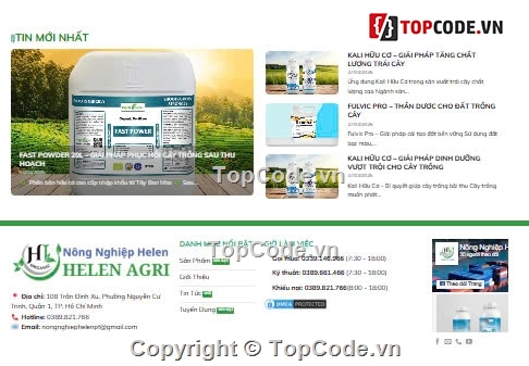 website nông nghiệp,thuốc,web phân bón,Sharecode website phân bón thuốc nông nghiệp